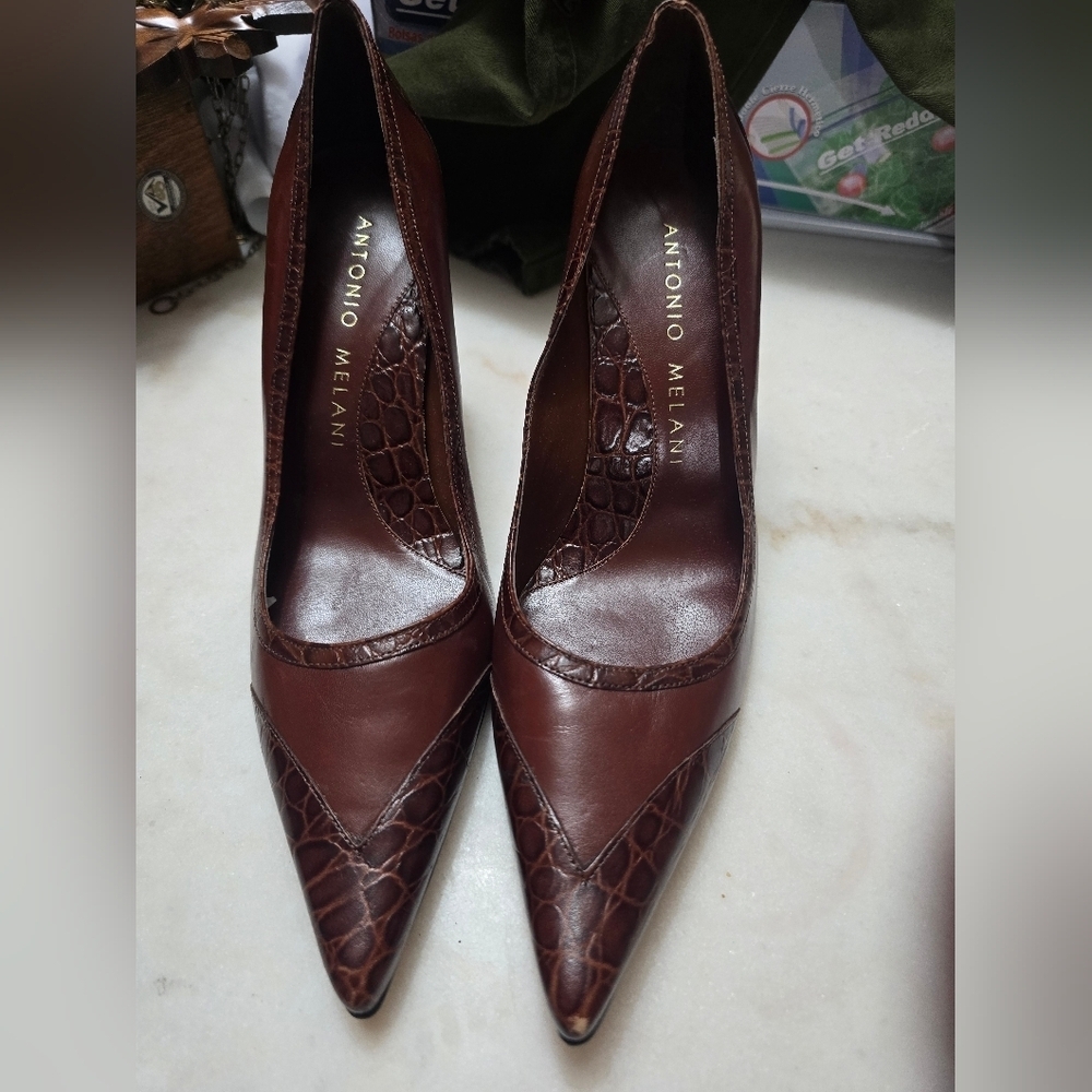Antonio Melani Brown Women's Shoes
